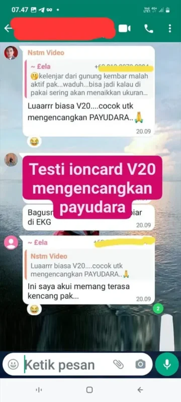 Testimoni V20 Prima Jaya 5
